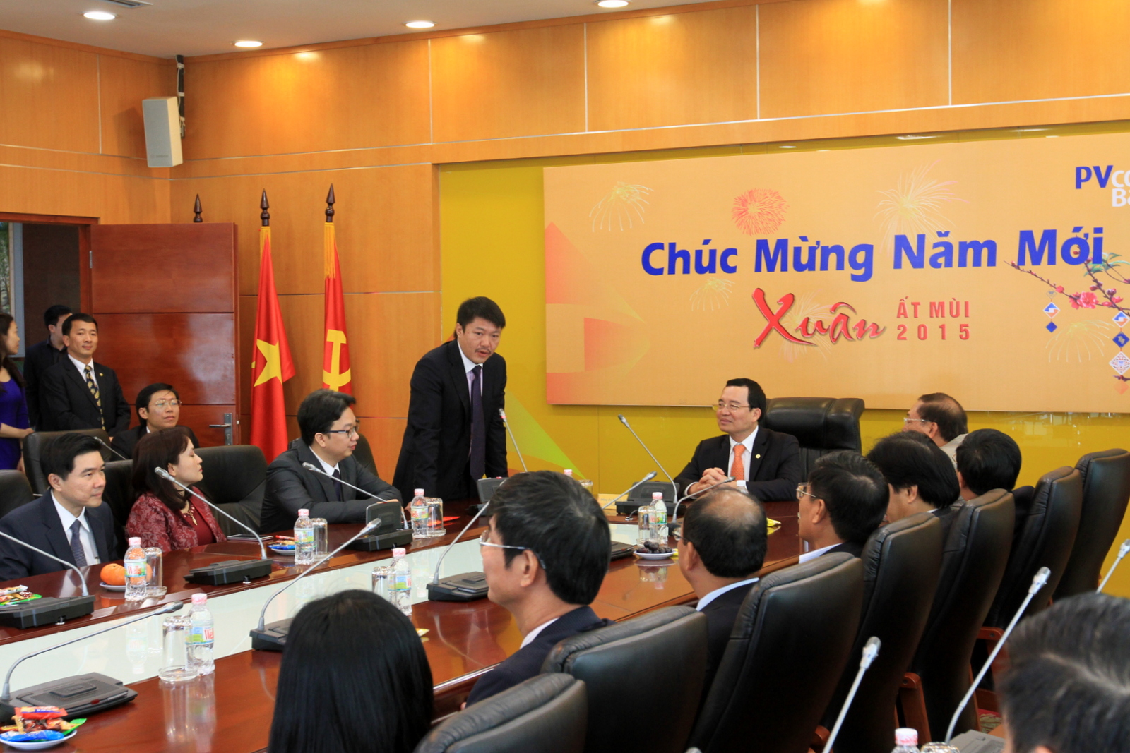 Lanh dao PVN chuc mung nam moi PVcomBank1